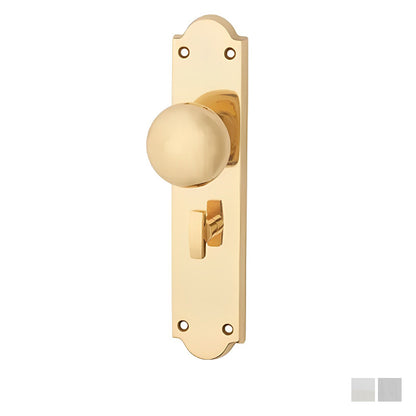 KR Lucas Pavtom Victorian Door Knob Privacy Set - Available in Various Finishes