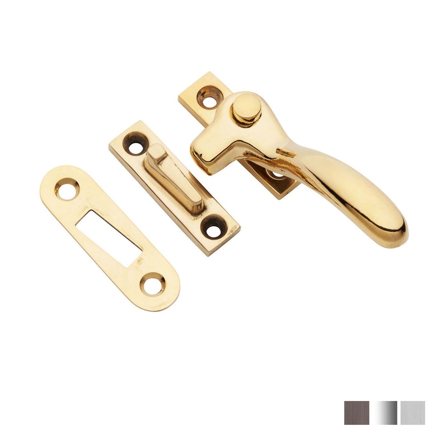 KR Lucas Northcote Casement Fastener - Available in Various Finishes and Handing