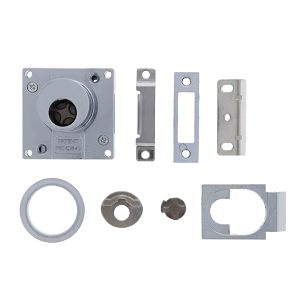 Carbine Cupboard Modular Lock Bolt No Cylinder Satin Chrome CCL-1NCSC ...
