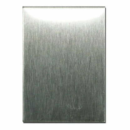 Souber JE4 Rectangular Plain Plate Repair Plate Self Adhesive Stainless Steel JE4-SS