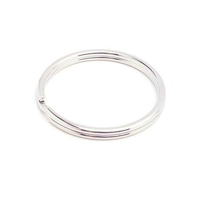 Steel Split Key Rings *50 Pack* 51mm Polished Chrome KR51MM