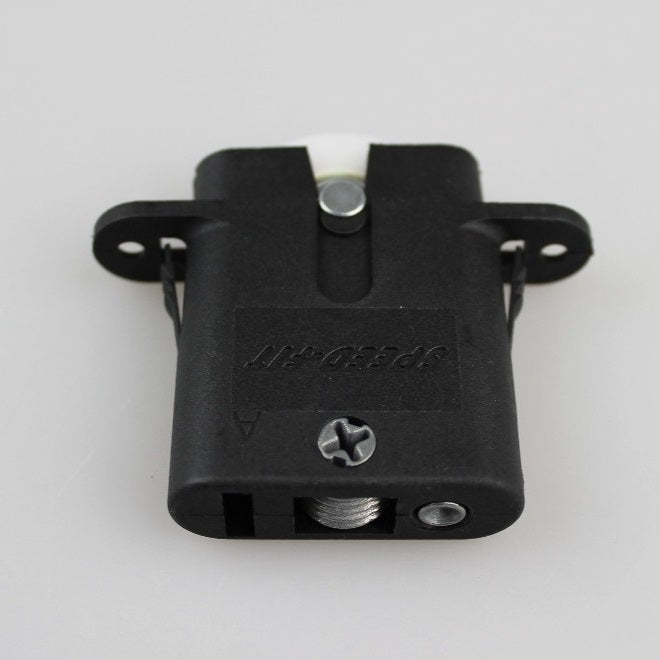 Speed-Fit Sliding Security Screen Door Roller 3305206 SS Spring Loaded Black