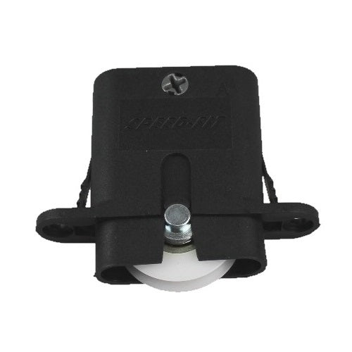 Speed-Fit Sliding Security Screen Door Roller 3305206 SS Spring Loaded Black