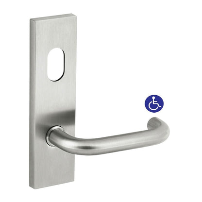 Dormakaba Exit Door Pack AED22MF with Lever 6600/30G SSS and Oval Cylinder 5070USCKD