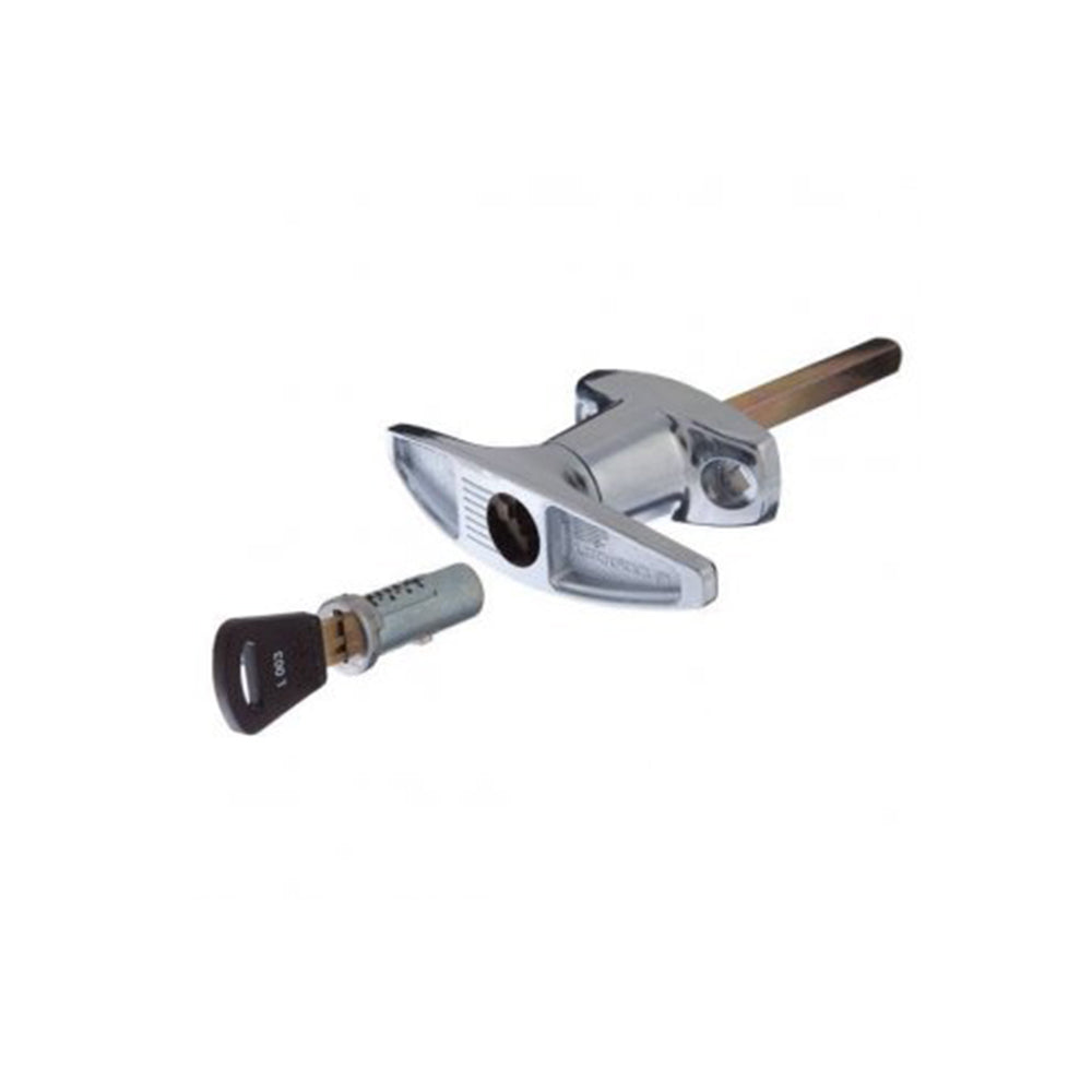Lock 07352270 Focus T Handle 8mm Suits Access Panels A/HG-F/CL/3C/E