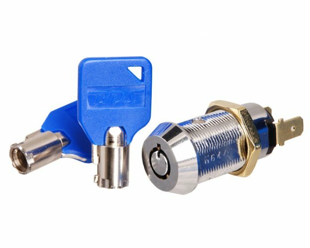 BDS Key Switch Lock 09351209 Tubular On Off 2 Position Keyed To Differ
