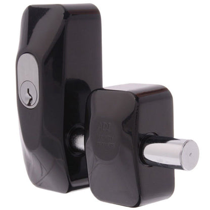 ADI Door Lock Bolt 444DD Bloklok Double Black 44142044