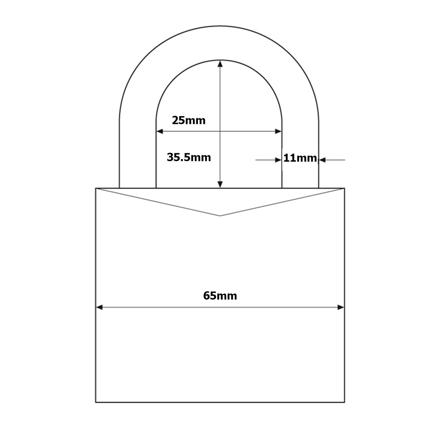 Abus Extreme Series Weatherproof Padlock Twin Pack Keyed Alike Matt Black 83WP63NTWINSC