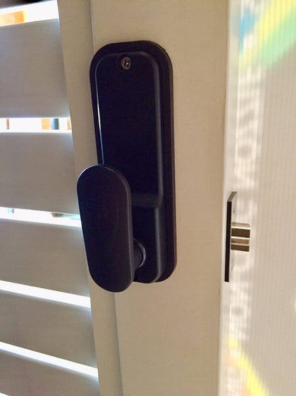 Borg Digital Lock Marine Grade Pro 2601 Knob 60mm Backset Black BL2601MGPROECP