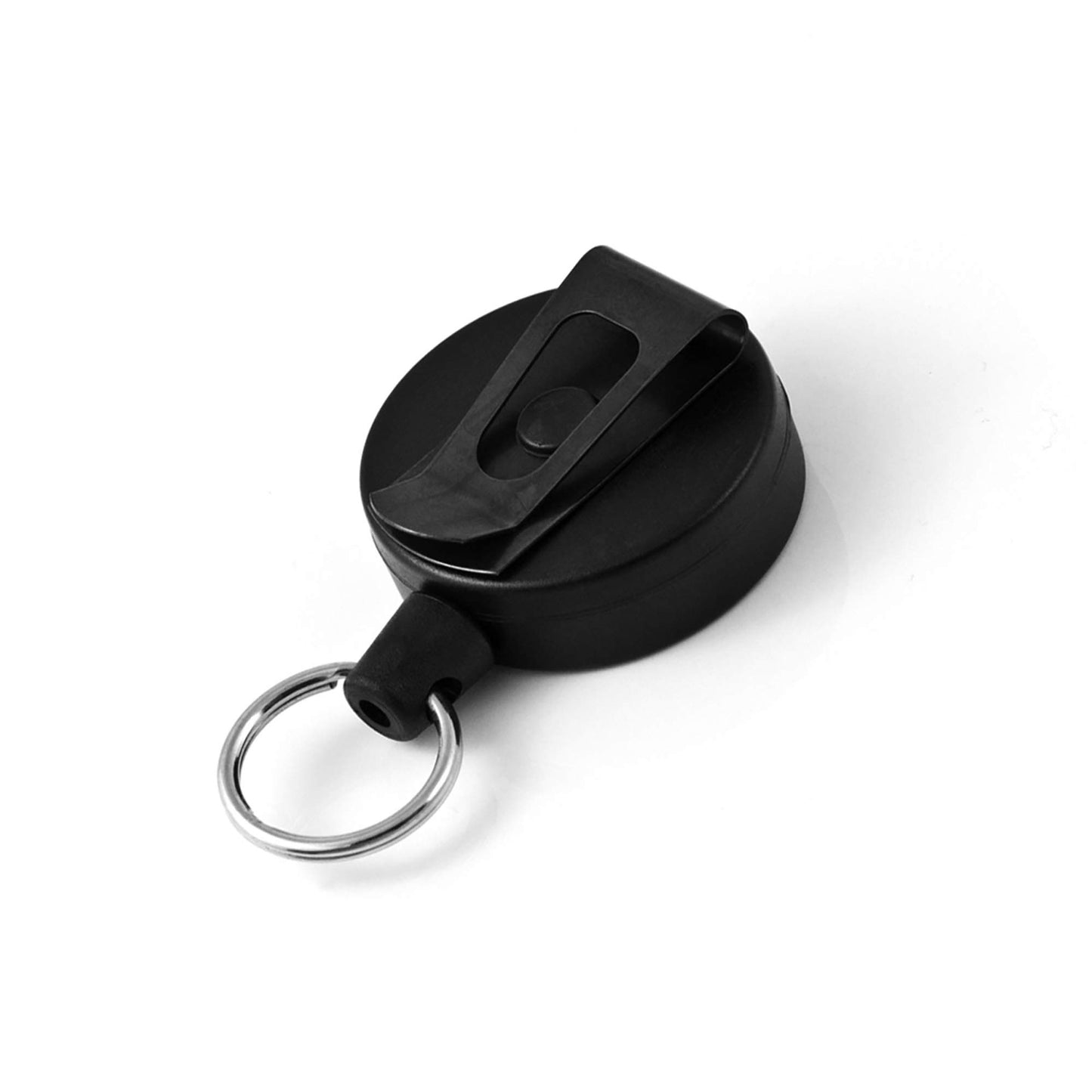 KEY-BAK Self Retracting Reel Belt Clip 900mm Poly Cord Black KB6
