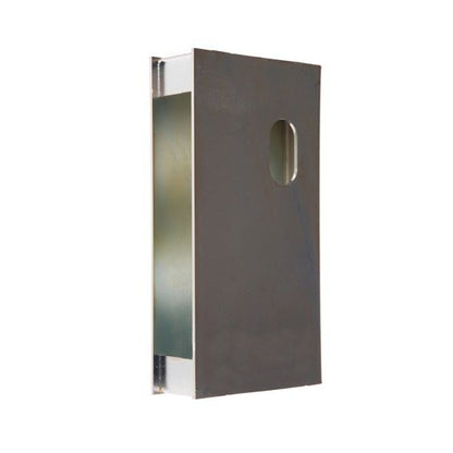 BDS LB3A Lock Box Oval Cylinder Hole Only Zinc Plated