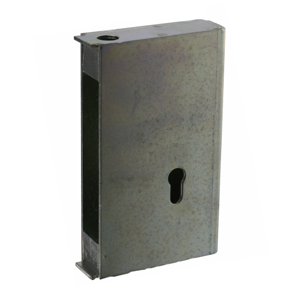 BDS LB9 Lock Box Chubb with Key Hole Zinc Plated | Keeler Hardware