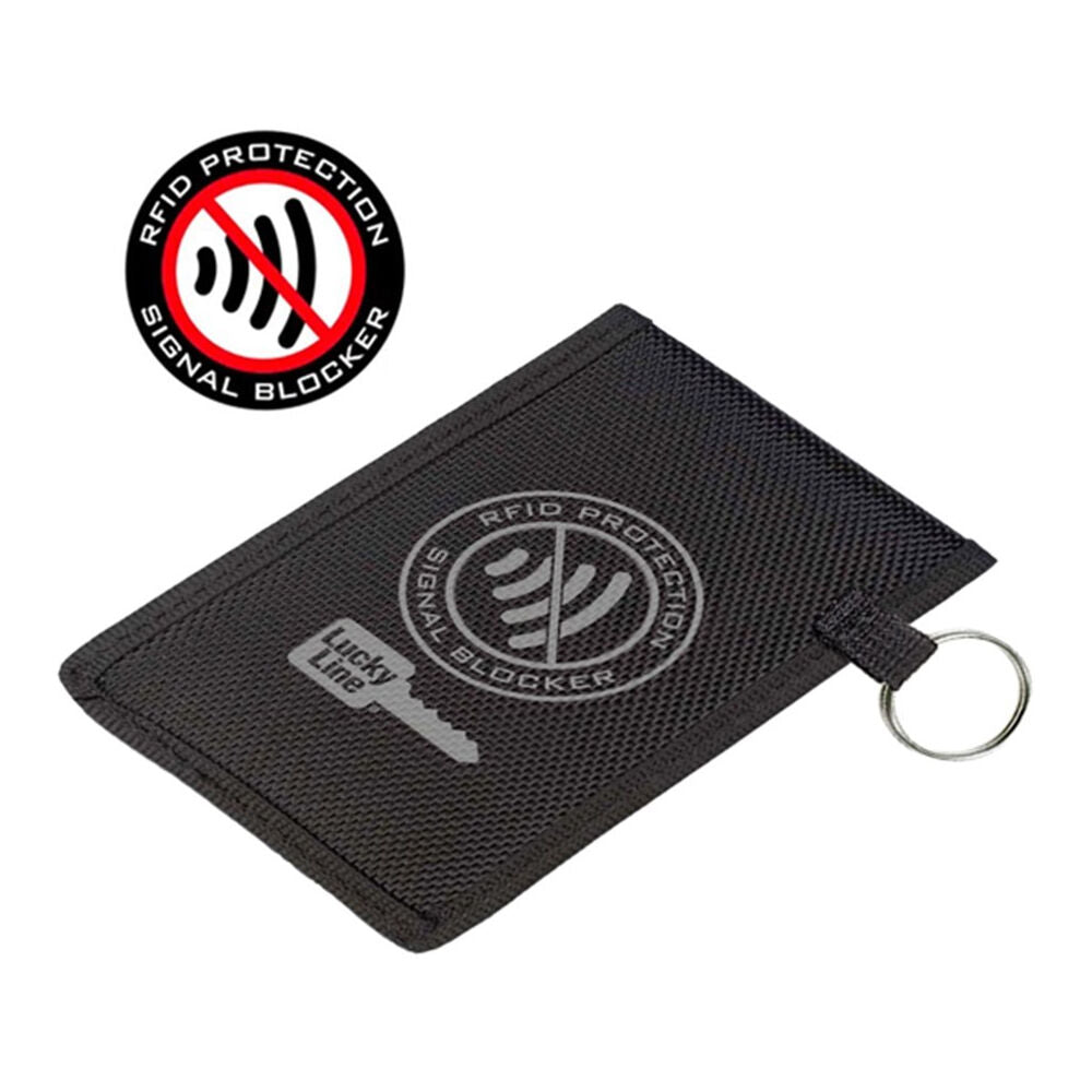 Lucky Line Key Hider Faraday Pouch with RFID Signal Blocking For Car Remotes 91801
