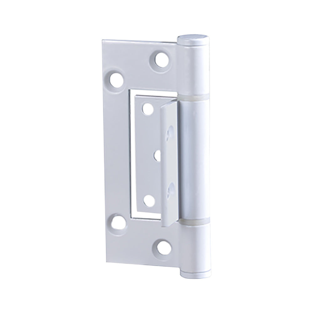 McCallum A124 Aluminum Interfold Hinge 100mm White A124WH | Keeler Hardware