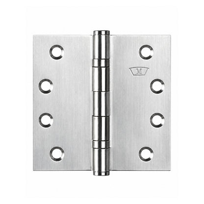 McCallum Heavy Duty Ball Bearing Butt Hinge 100x100x2.5mm Satin Stainless Steel S254