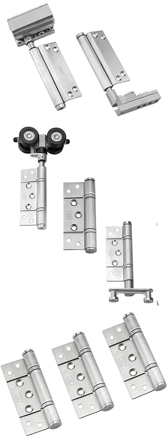 McCallum VIO Folding 4 Door System 3 + 1 Inward Opening Hardware Kit Satin Stainless Steel