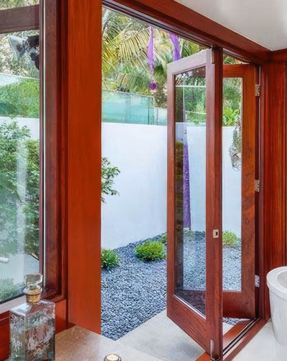 McCallum VIO Folding 8 Door System One Way Outward Opening Hardware Kit Satin Stainless Steel