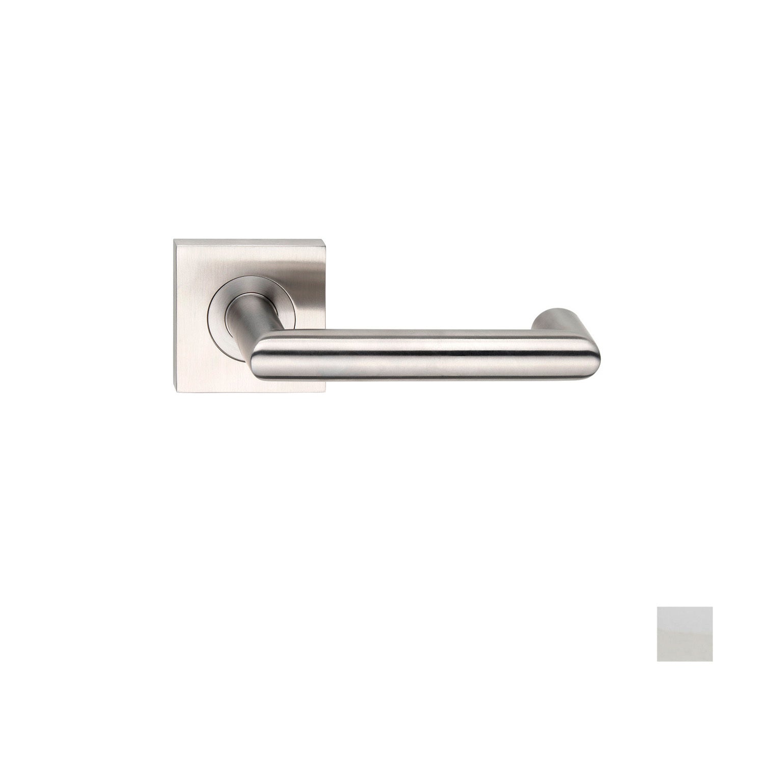 Madinoz L81TZ Urban Door Lever Handle on Square Rose