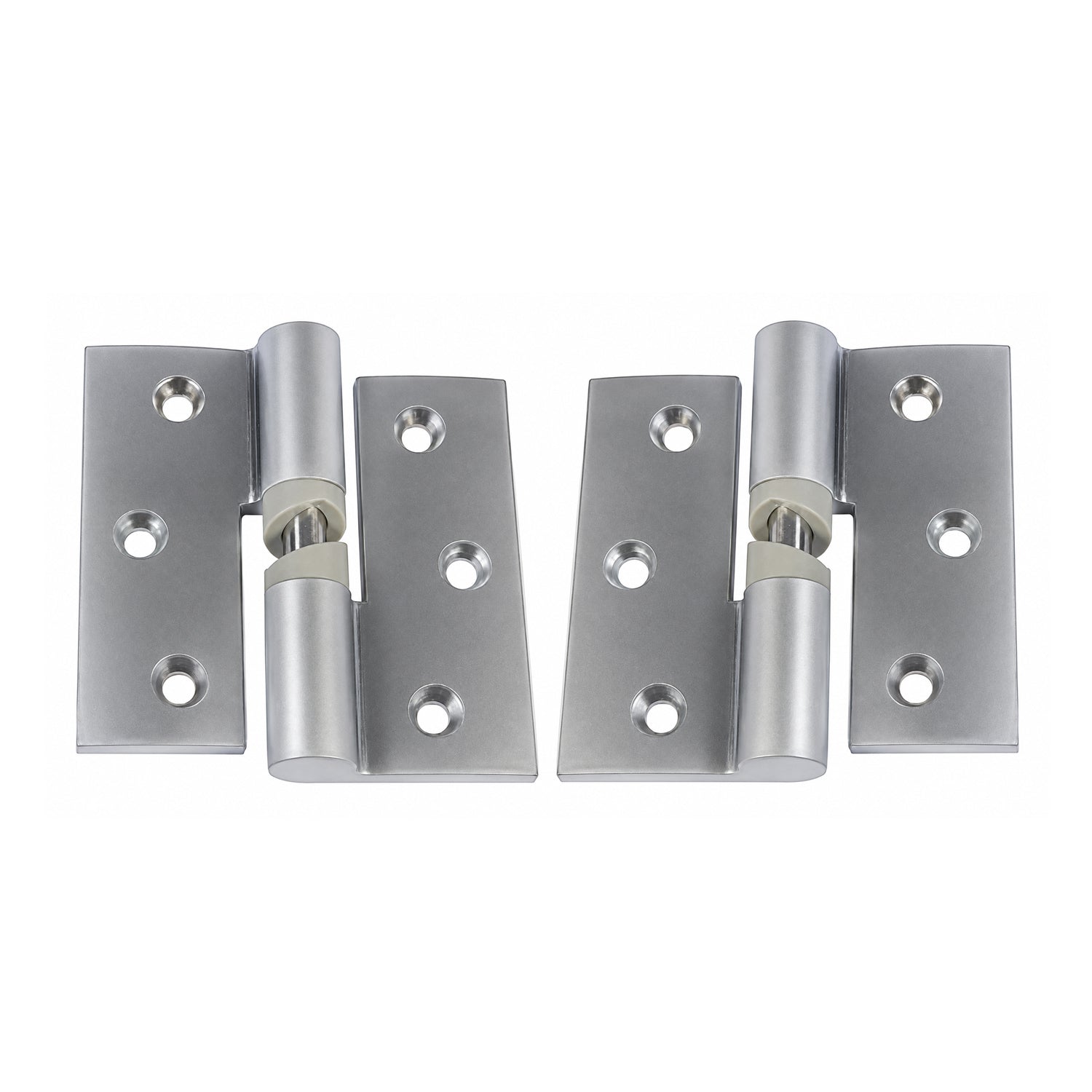Metlam Gravity Hinge Visible Fix with Screw Fixings - Available in Various Handing and Functions