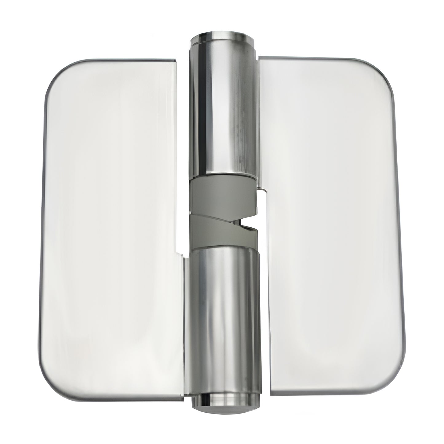 Metlam Gravity Hinge Concealed Bolt Through Satin Stainless Steel