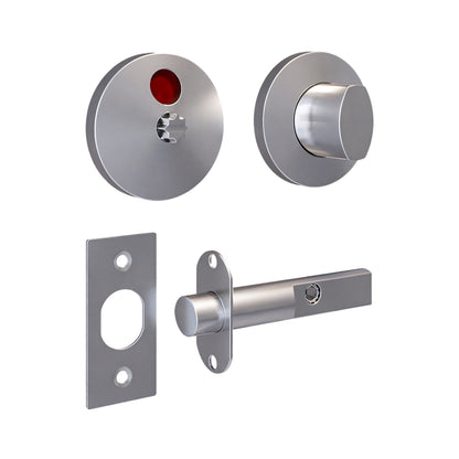 Metlam Morticed Safety Lock & Indicator Set Satin Chrome Plate 300_SAFEMORT60_SCP