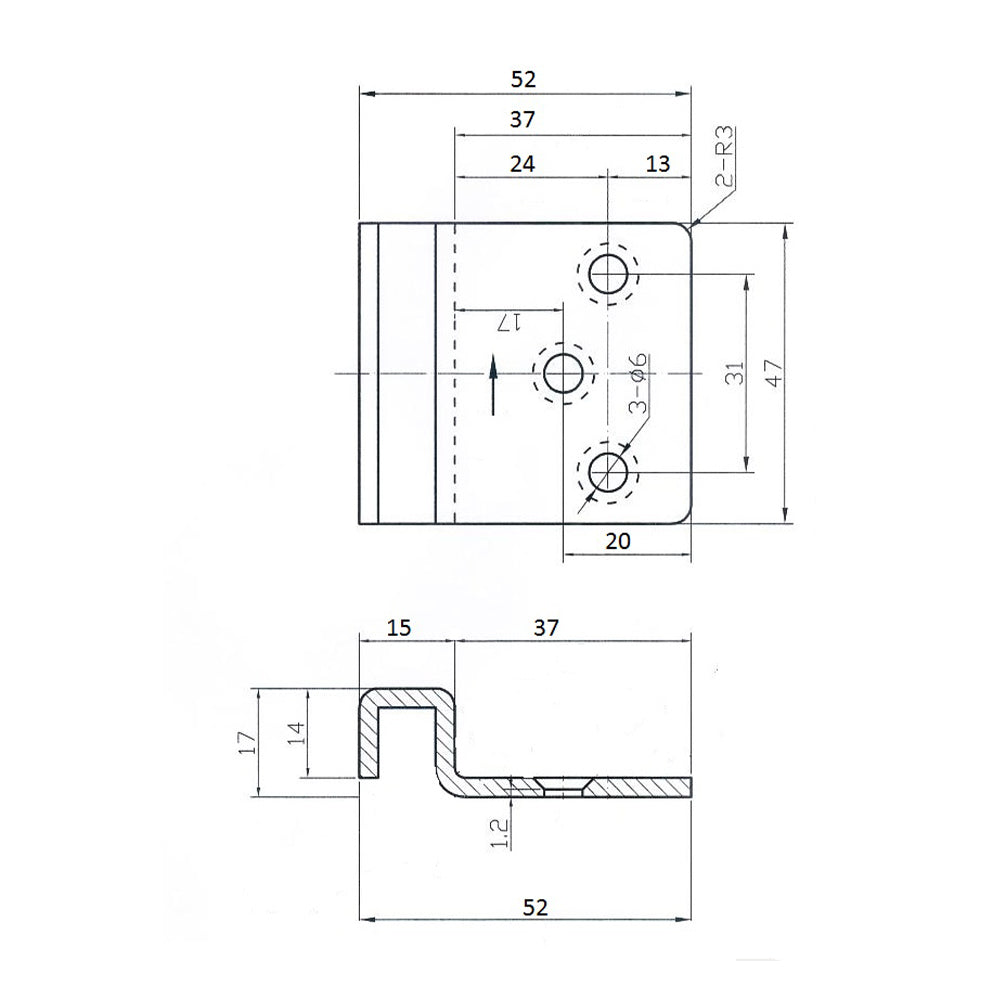 Metlam 700 Series Bumper Concealed Fix - Available in Bolt Through and Screw Fix