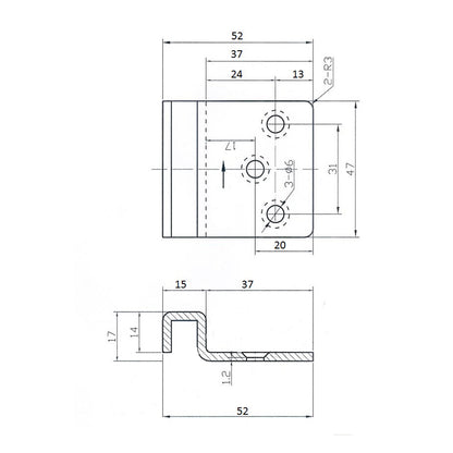 Metlam 700 Series Bumper Concealed Fix - Available in Bolt Through and Screw Fix