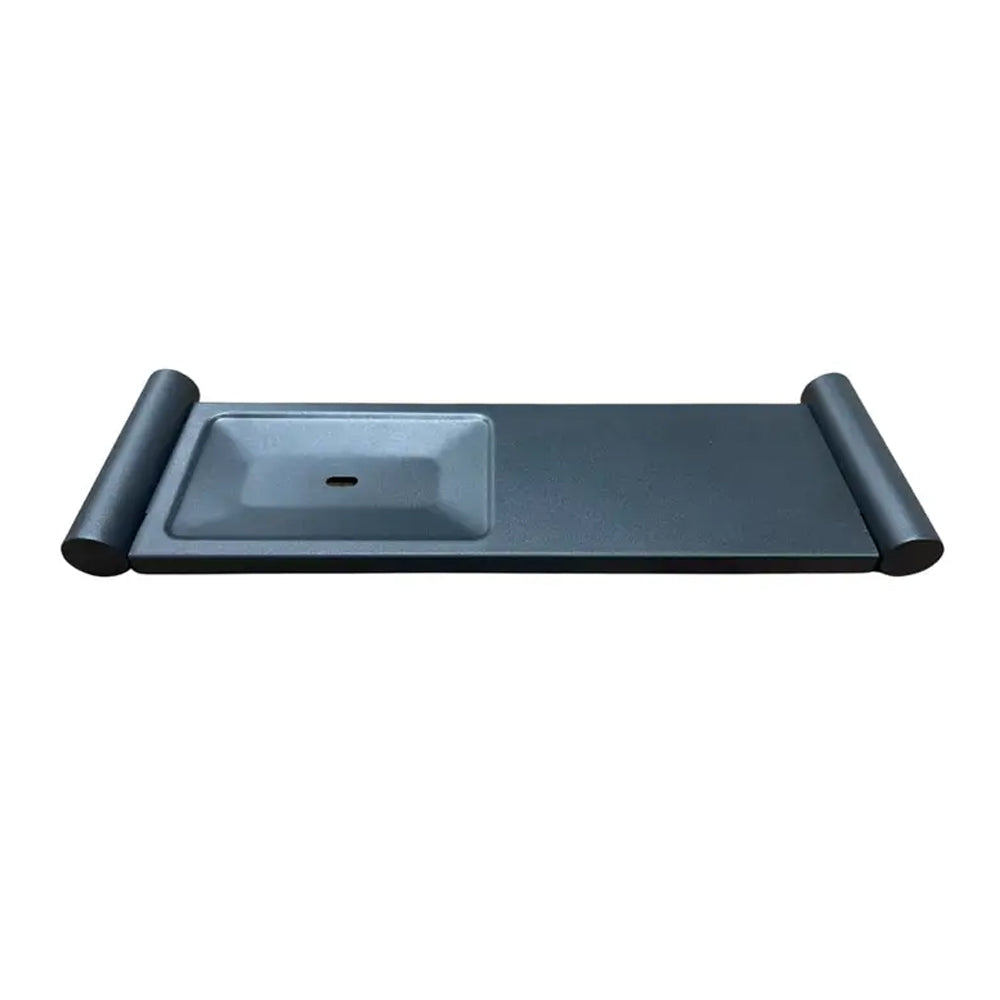 Metlam ML2712 Bathroom Shelf Soap Dish Designer Black ML2712_DESIGNER