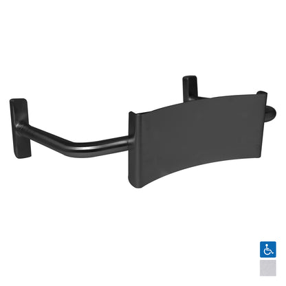 Metlam Vandal Proof Straight Rail Backrest - Available in Various Finishes