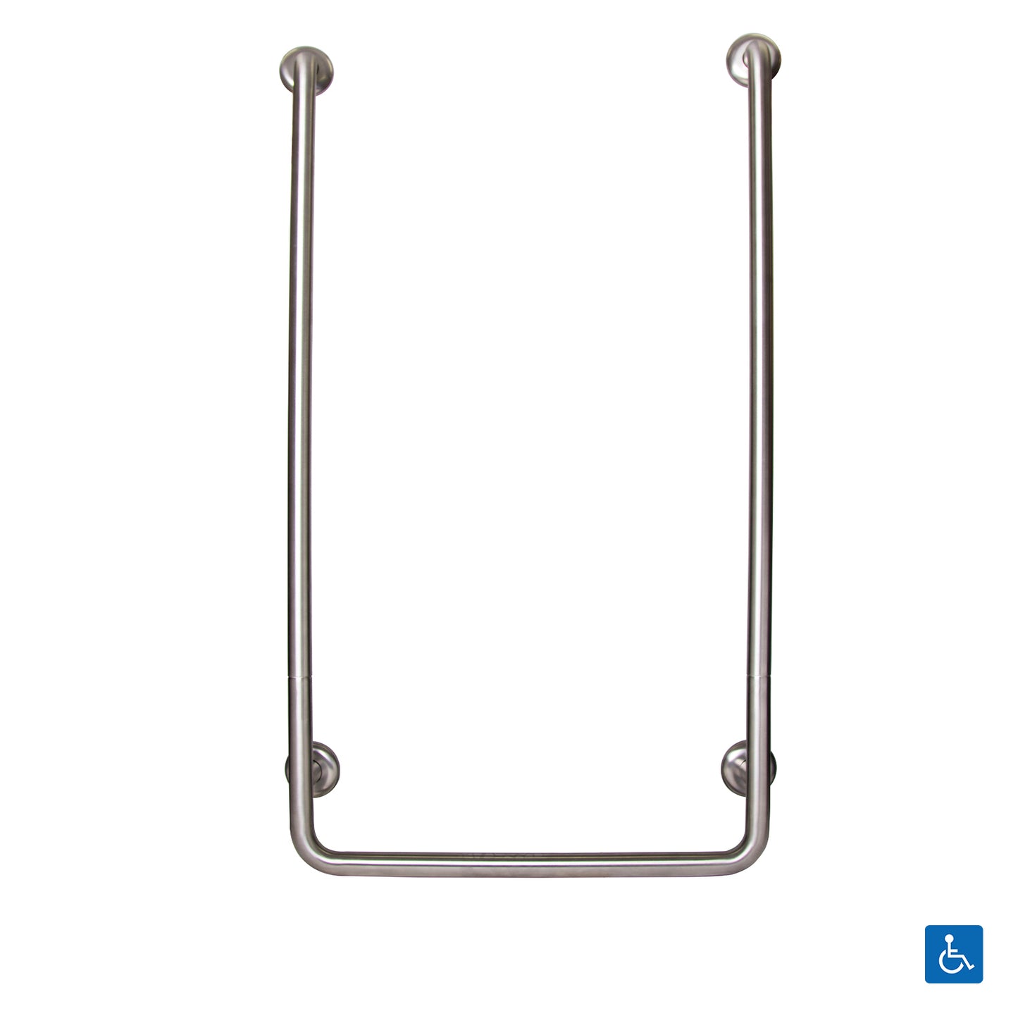 Metlam Modular U-Shaped Grab Rail 1100mm Satin Stainless Steel MLR122MOD_SS