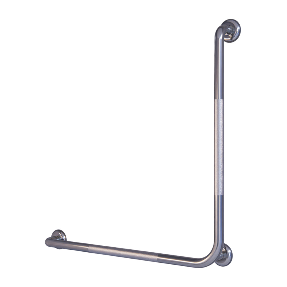 Metlam 90 Degrees Grab Rail 750x750x32mm Peened MLR750_PEEN