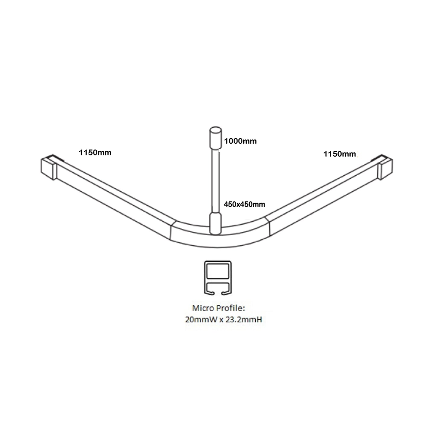 METSCTMOD1600X1600MM