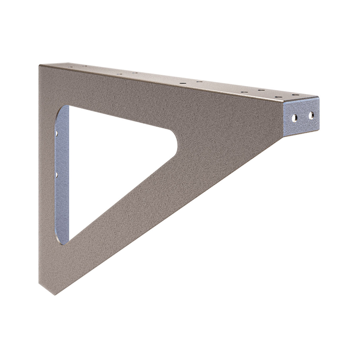 Metlam Wall Mount Bench Seat Bracket 260x40x380mm Galvanised ML_WMBSBMKII_GALV
