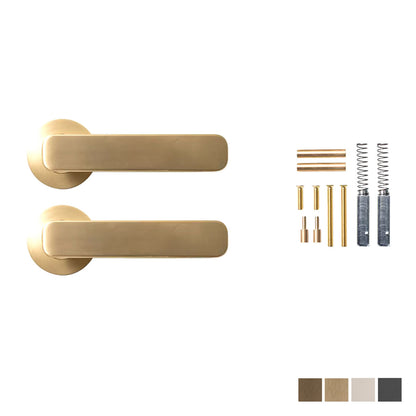Momo Aspen Door Lever Handle Set Lever Only - Available in Various Finishes