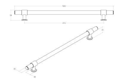 https://www.keelerhardware.com.au/products/momo-belgravia-knurled-pull-handle-w-back-to-back-fixing-416mm-available-in-varrious-finishes|MOMOBLGAP416BBDKB|MOMOBLGAP416BBBNZ|MOMOBLGAP416BBBSB|MOMOBLGAP416BBDBB|MOMOBLGAP416BBDBR|MOMOBLGAP416BBMBL