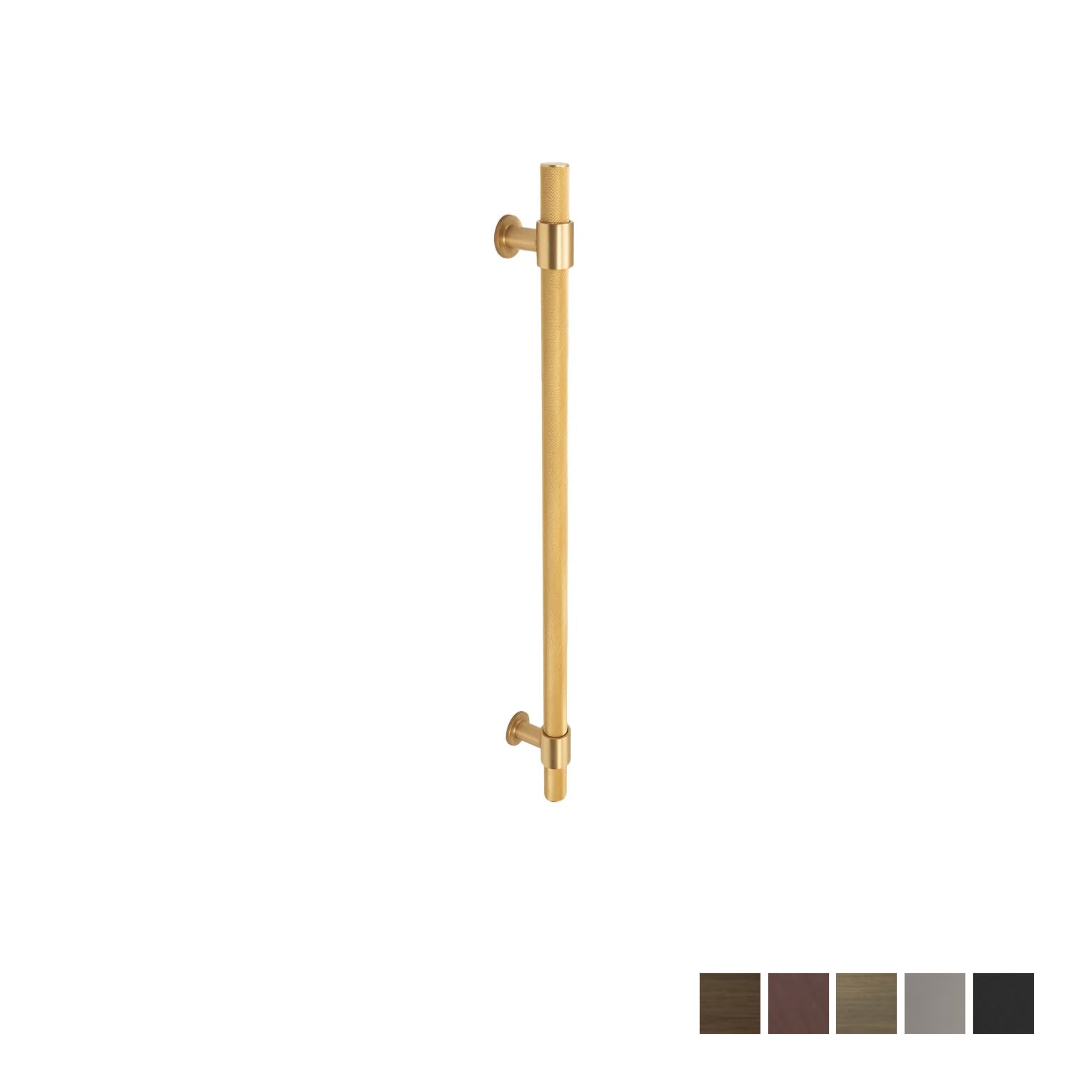 Momo Belgravia Knurled Entrance Door Pull Handle - Available in Various Finishes