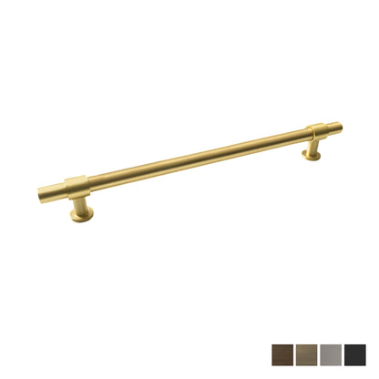 Momo Belgravia Plain 416mm Solid Brass Appliance Pull - Available in Various Finishes