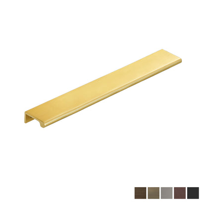 Momo Handles Chelsea Solid Brass Lip Pull Handle - Available in Various Finishes and Sizes