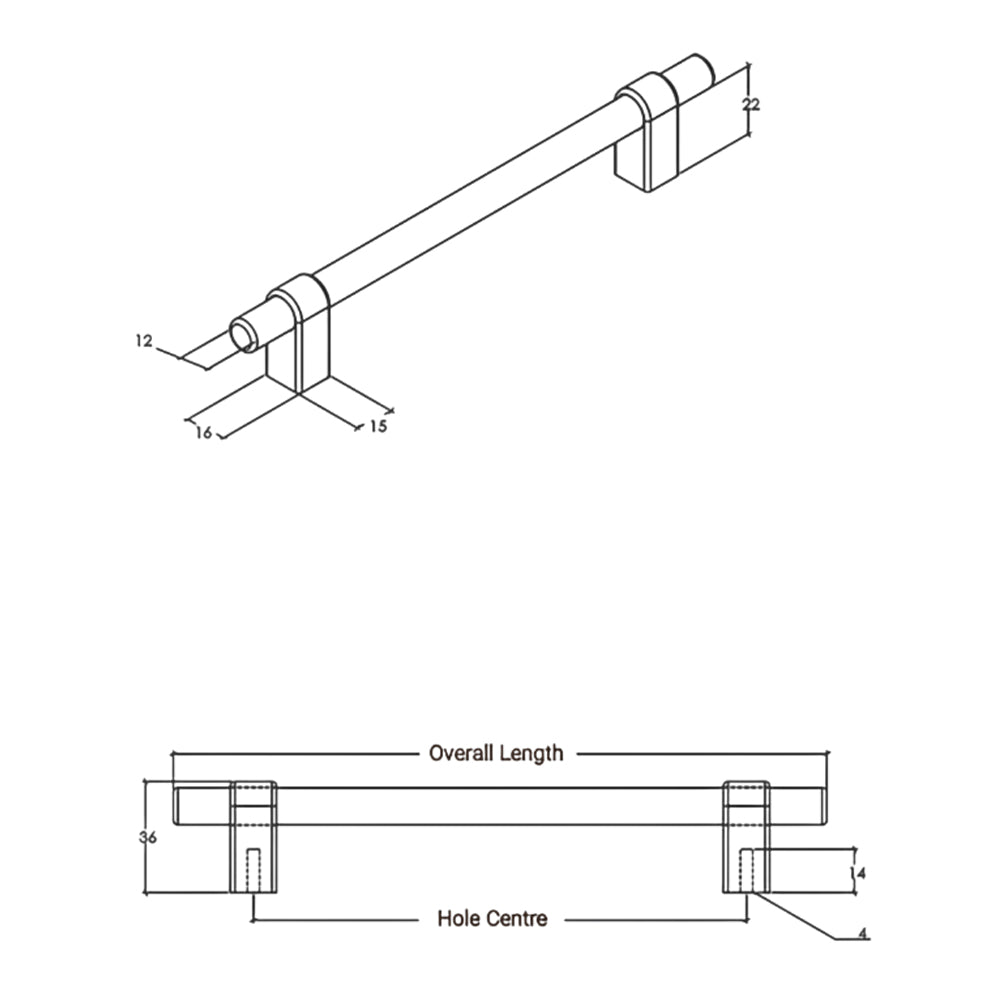 Momo Maida Bar Cabinet Handle - Available in Various Finishes and Sizes|MOMOMBH648AB|MOMOMBH648BSB|MOMOMBH648DBR|MOMOMBH648ENBZ|MOMOMBH648MBL|MOMOMBH648PN|MOMOMBH320DBR|MOMOMBH160DBR|MOMOMBH160AB|MOMOMBH160BSB|MOMOMBH160ENBZ|MOMOMBH160MBL|MOMOMBH160PN|MOMOMBH320AB|MOMOMBH320BSB|MOMOMBH320ENBZ|MOMOMBH320MBL|MOMOMBH320PN