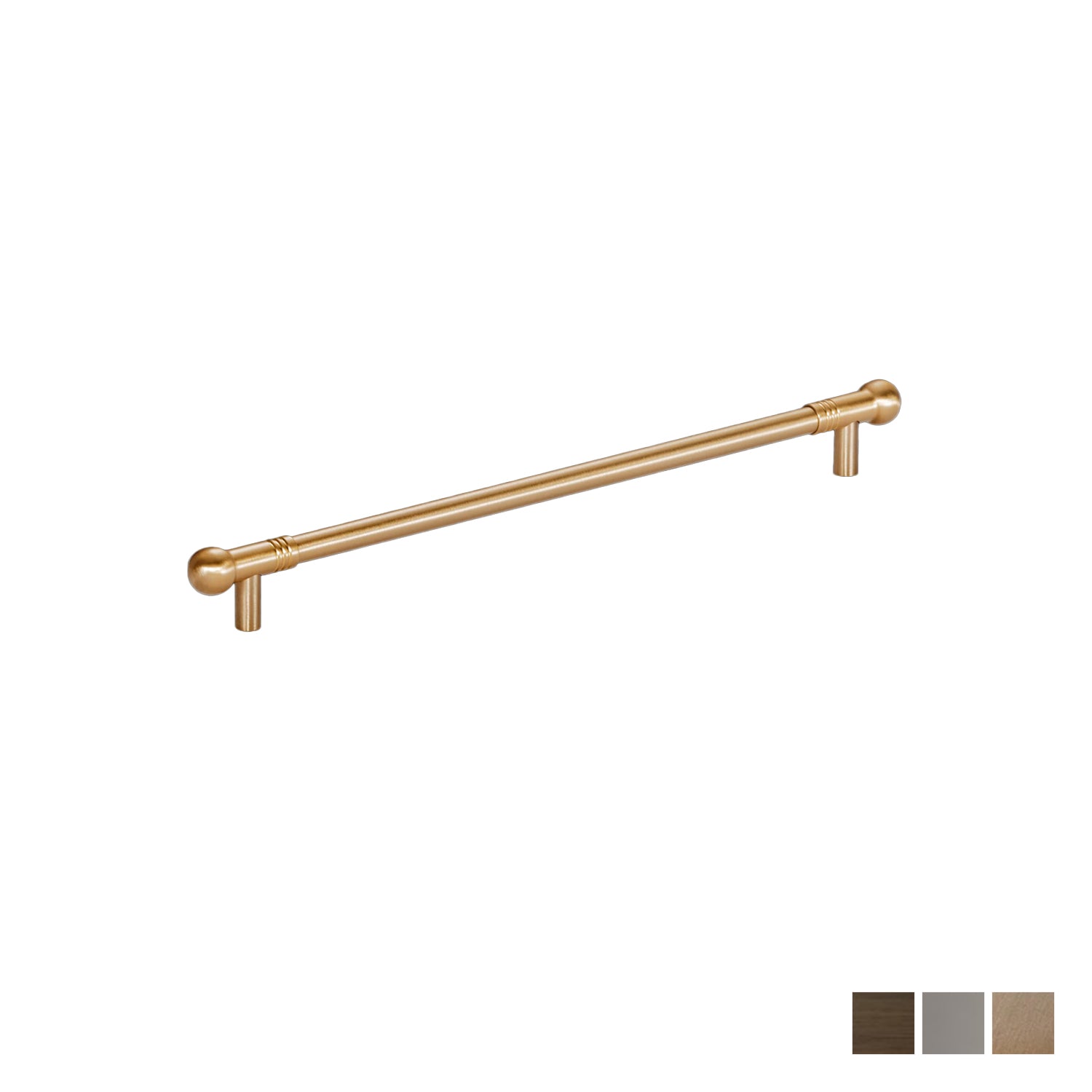 Momo Handles Parla Solid Brass Bar Pull - Available in Variious Finishes and Sizes