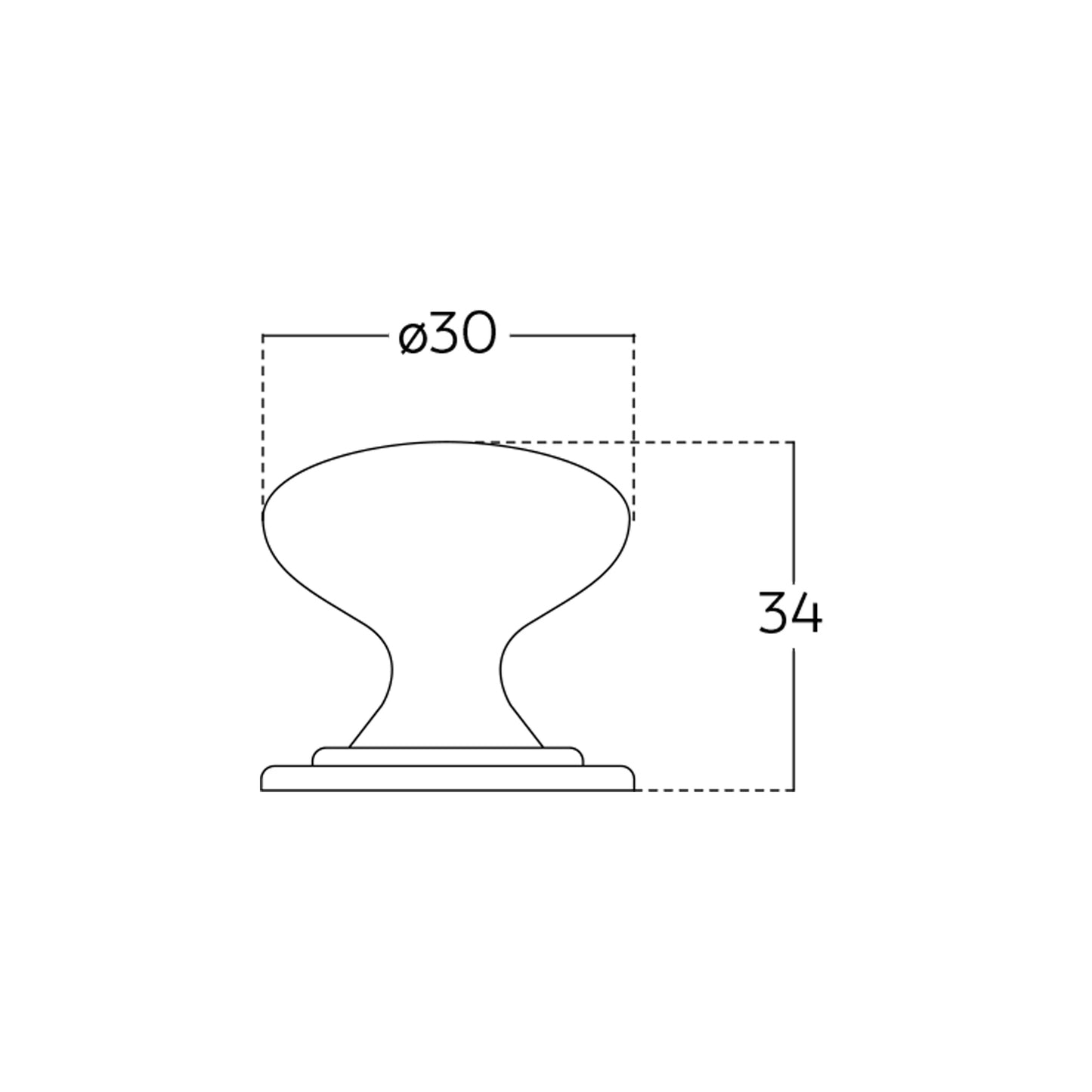 Momo Bosco Round Knob - Available In Various Finishes