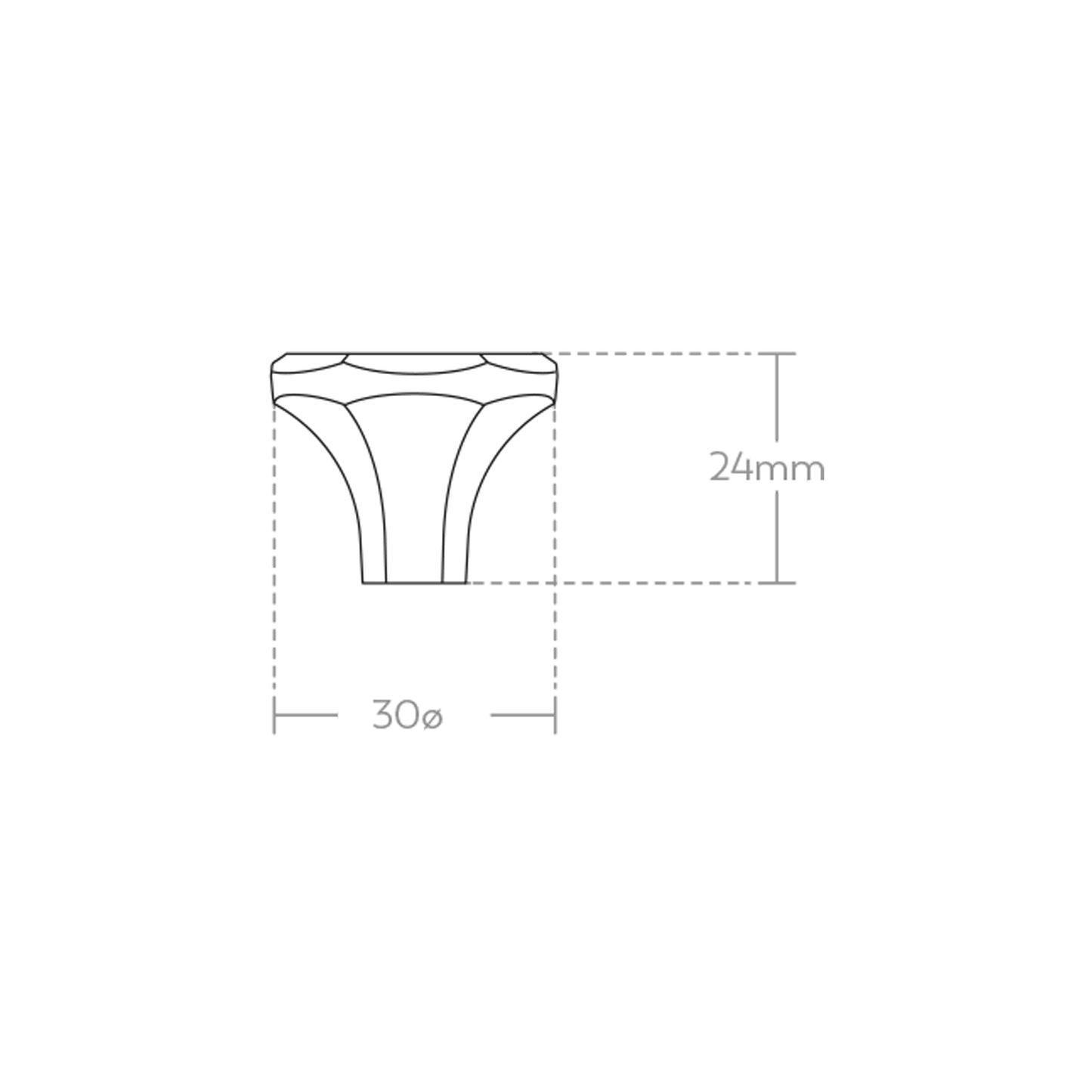 Momo Caselle Knob - Available In Various Finishes