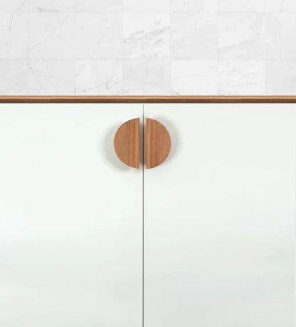 Momo Daintree Half Round Timber Handle - Available in Various Finishes and Sizes