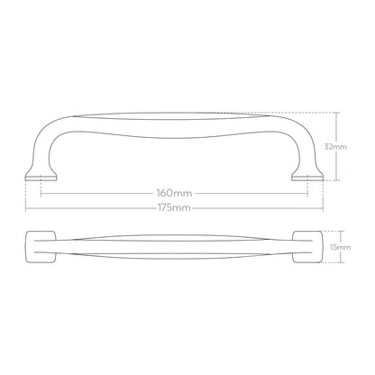 Momo Jago Handle - Available In Various Finishes