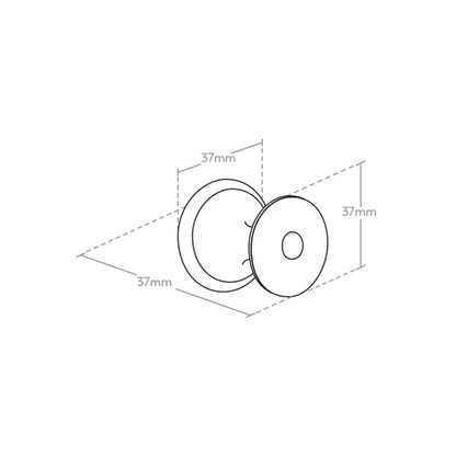 Momo Trafalgar Round Knob - Available In Various Finishes