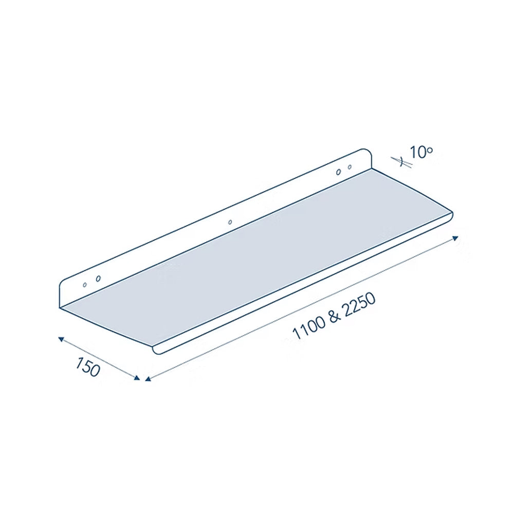 Metalridge RainDeflect Door Protector - Available in Various Sizes|MRPRD82541100|MRPRD82612250