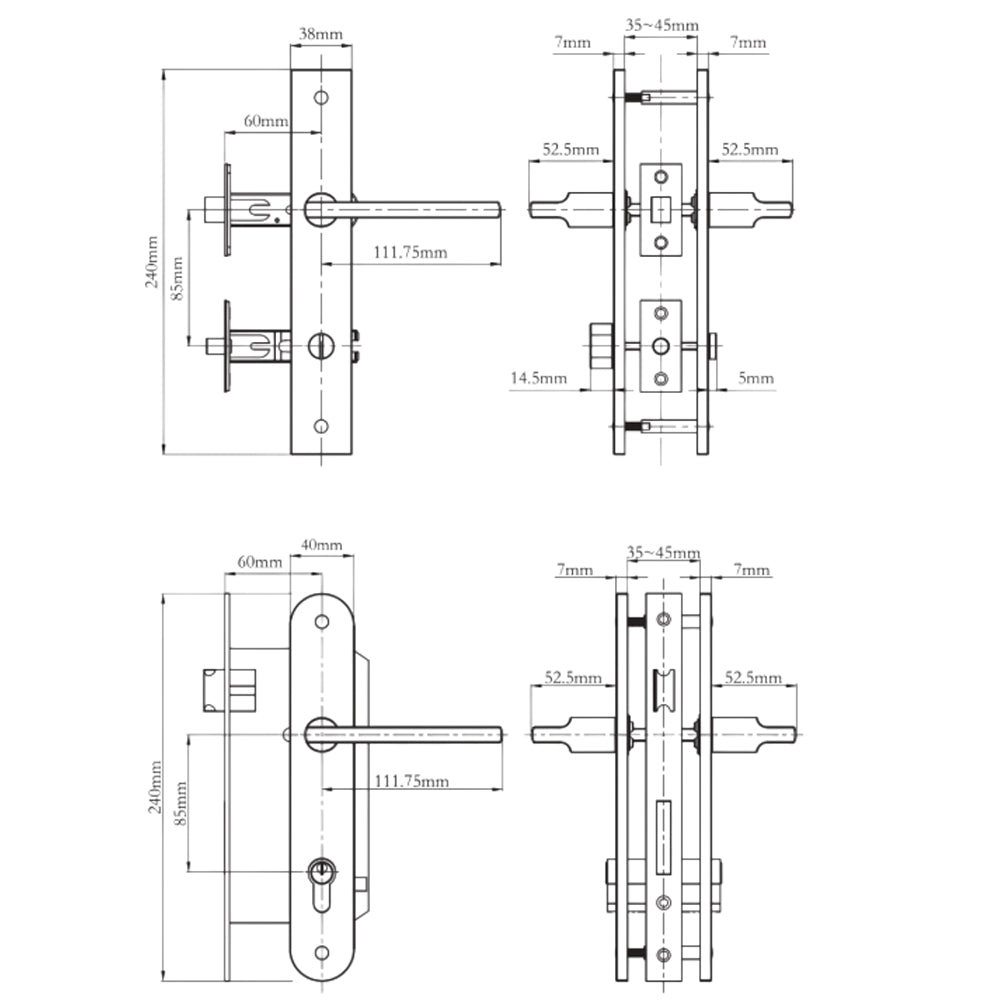 N2LOK Decorus Modern Round Long Plate - Available in Various Finishes and Function|N2L345DEMRMBBP|N2L345DEMRPCBP|N2L345DEMRL03BP|N2L345DEMRSNBP|N2L345DEMRSBBP|N2L345DEMRVBBP|N2L355DEMRMBBP|N2L355DEMRPCBP|N2L355DEMRL03BP|N2L355DEMRSNBP|N2L355DEMRSBBP|N2L355DEMRVBBP|N2L365DEMRMBBP|N2L365DEMRPCBP|N2L365DEMRL03BP|N2L365DEMRSNBP|N2L365DEMRSBBP|N2L365DEMRVBBP