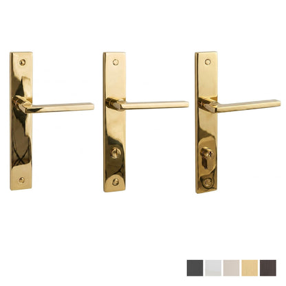 N2LOK Decorus Modern Square Long Plate - Available in Various Finishes and Function