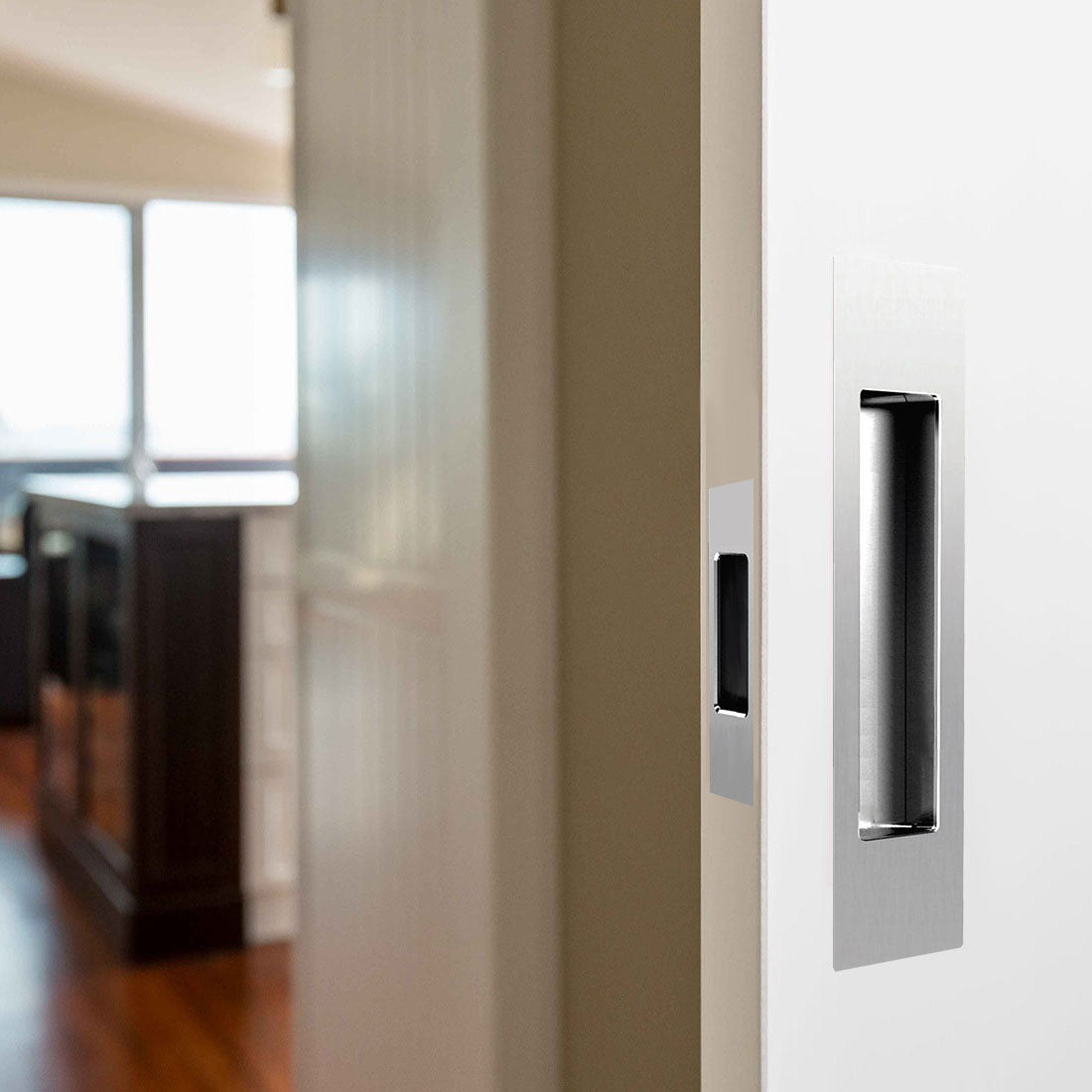 Mardeco 'M' Series Flush Pull Passage Set - Available in Various Finishes