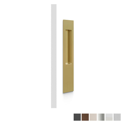Mardeco M Series Long Plate Flush Pull - Available in Various Finishes